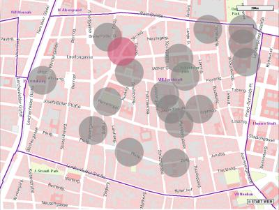 Schutzzonen Stadtplan 8.Bezirk